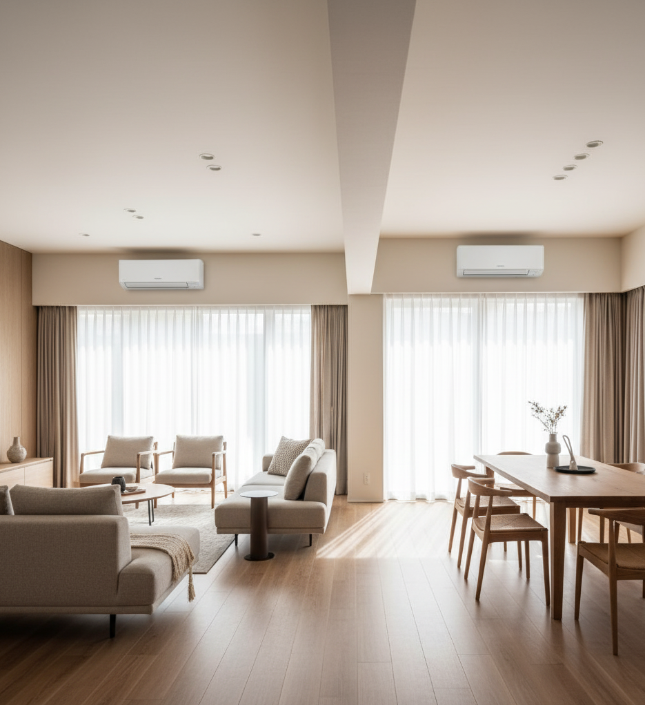 Klimaanlage Installation Projekt